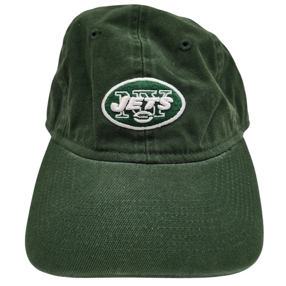 Reebok Other - Reebok NFL New York Jets Hat Mens Green Cotton Adjustable Strap Dad Cap Logo